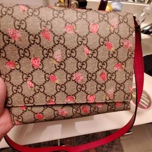Girls Gucci Strawberry Handbag